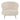 Sessel – Felloptik Stoffbezug, Beige Oberfläche, Gepolsterte Sitzfläche – Franklyn | PTMD