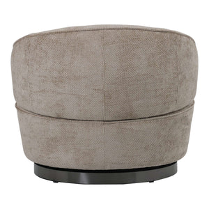 Armchair – Eden Fabric Upholstery, Beige Surface, Padded Seat – Filou | PTMD