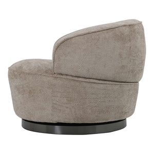 Armchair – Eden Fabric Upholstery, Beige Surface, Padded Seat – Filou | PTMD