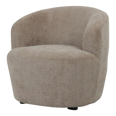 Sessel – Eden Stoffbezug, Beige Oberfläche, Gepolsterte Sitzfläche – Grasa | PTMD