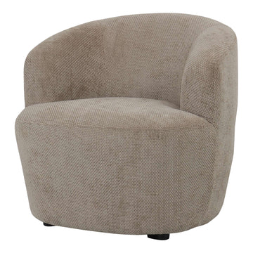Sessel – Eden Stoffbezug, Beige Oberfläche, Gepolsterte Sitzfläche – Grasa | PTMD