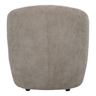 Sessel – Eden Stoffbezug, Beige Oberfläche, Gepolsterte Sitzfläche – Grasa | PTMD