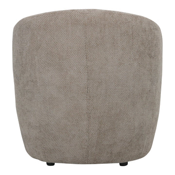 Sessel – Eden Stoffbezug, Beige Oberfläche, Gepolsterte Sitzfläche – Grasa | PTMD