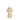 Tischlampe aus Mangoholz, naturfarben, rund, naturbelassen, dekorativ, niedrig – Peake | PTMD