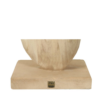 Statue – Kreis Design, Organische Form, Mangoholz Material, Natur, M – Kodey | PTMD