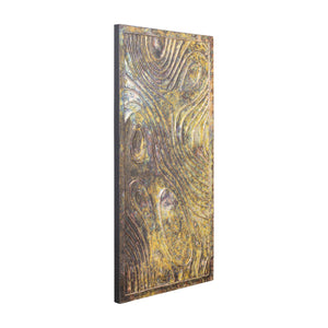 Wandpaneel – Rechteckiges Design, MDF Holz, Bronze Farbton, S – Connolly | PTMD