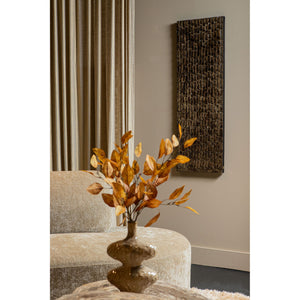 Wandpaneel – Tropfen Muster, MDF Holz, Bronze Farbton, S – Chadwick | PTMD