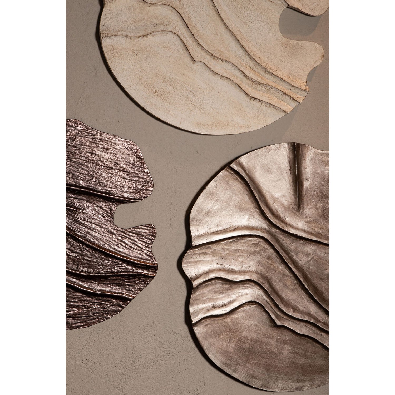 Wandpanel – Wellenstruktur Design, Quadratische Form, MDF Material, Weiß, S – Samraj | PTMD