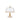 Glass Dome - glass, travertine marble base, metal handle, round shape, gold, S – Lyron | PTMD