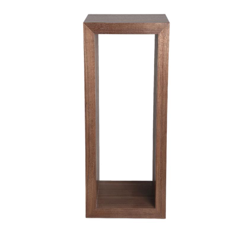 Säule – Holzfurnier, Offenes Design, Rechteckige Form, Natur – Tiess | PTMD