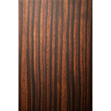 Pillar, wood with veneer surface, brown finish, semi-handcrafted – Tiess | PTMD