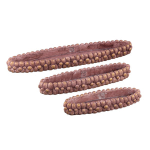 Schale – Bootform, Zement, Steinoptik, S - Stenley | PTMD