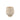 Flower pot - cream color, polka dot design, cement material, S - Laim | PTMD