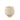 Blumentopf –  Runder Zement, Punktmuster, Cremefarbe, M – Laim | PTMD