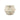 Flower pot - beige color, midline design, cement material, M - Haania | PTMD
