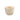 Blumentopf – Runde Form, Linienmuster Design, Creme Oberfläche, Zement Material, S – Lianna | PTMD