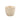Blumentopf – Runde Form, Linienmuster Design, Creme Oberfläche, Zement Material, M – Lianna | PTMD