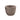 Blumentopf – Runde Form, Linienmuster Design, Beige Oberfläche, Zement Material, S – Lianna | PTMD