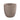 Blumentopf – Runde Form, Linienmuster Design, Beige Oberfläche, Zement Material, XL – Lianna | PTMD
