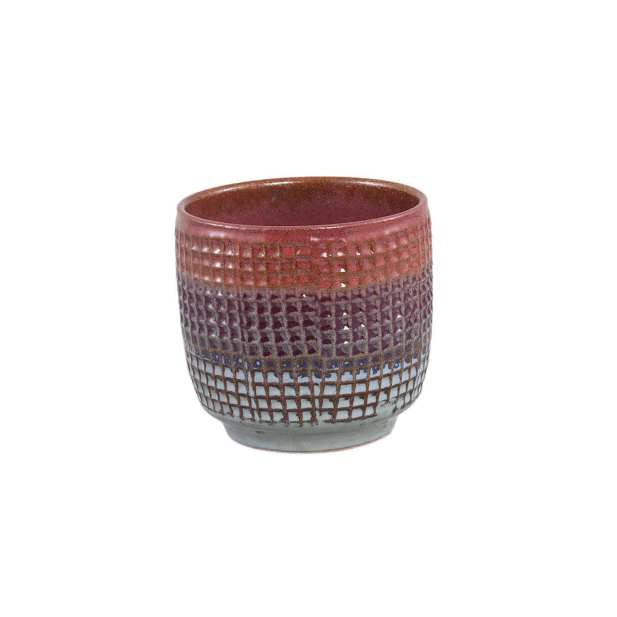 Flowerpot – Lilac Surface, Ombre Pattern, Ceramic Material, XS – Elana | PTMD