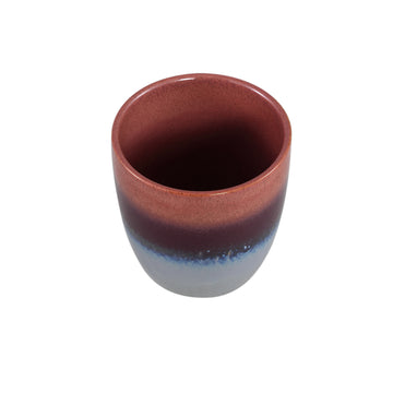 Topf – Glasur Finish, Keramik Material, Modernes Design, Lila, S - Braxton | PTMD