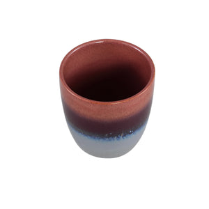 Topf – Glasur Finish, Keramik Material, Modernes Design, Lila, M - Braxton | PTMD