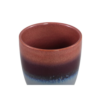 Topf – Glasur Finish, Keramik Material, Modernes Design, Lila, M - Braxton | PTMD
