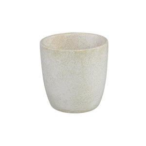 Topf – Glasur Finish, Keramik Material, Modernes Design, Weiß, M - Braxton | PTMD