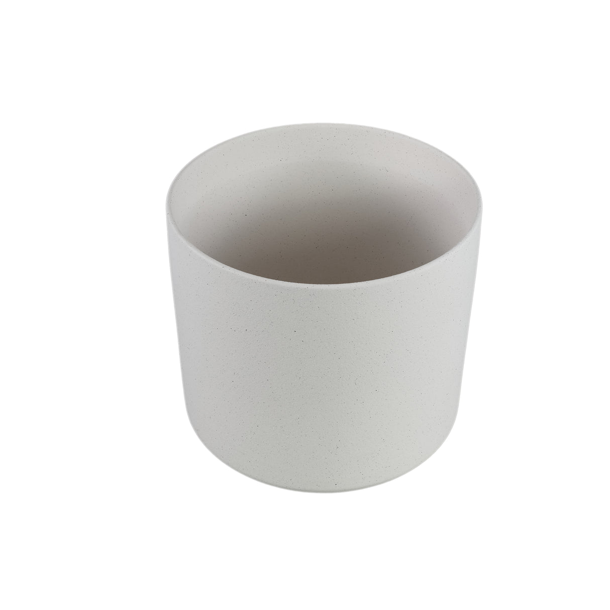 Flower pot – White surface, Round shape, Ceramic material, XXL – Fatima | PTMD