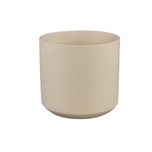 Blumentopf – Creme Oberfläche, Runde Form, Keramik Material, XXL – Fatima | PTMD