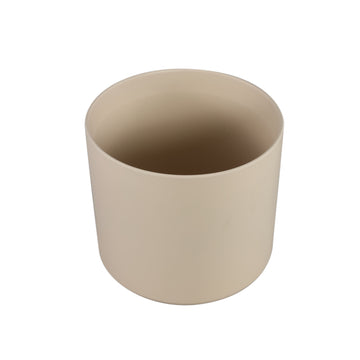 Blumentopf – Creme Oberfläche, Runde Form, Keramik Material, L – Fatima | PTMD