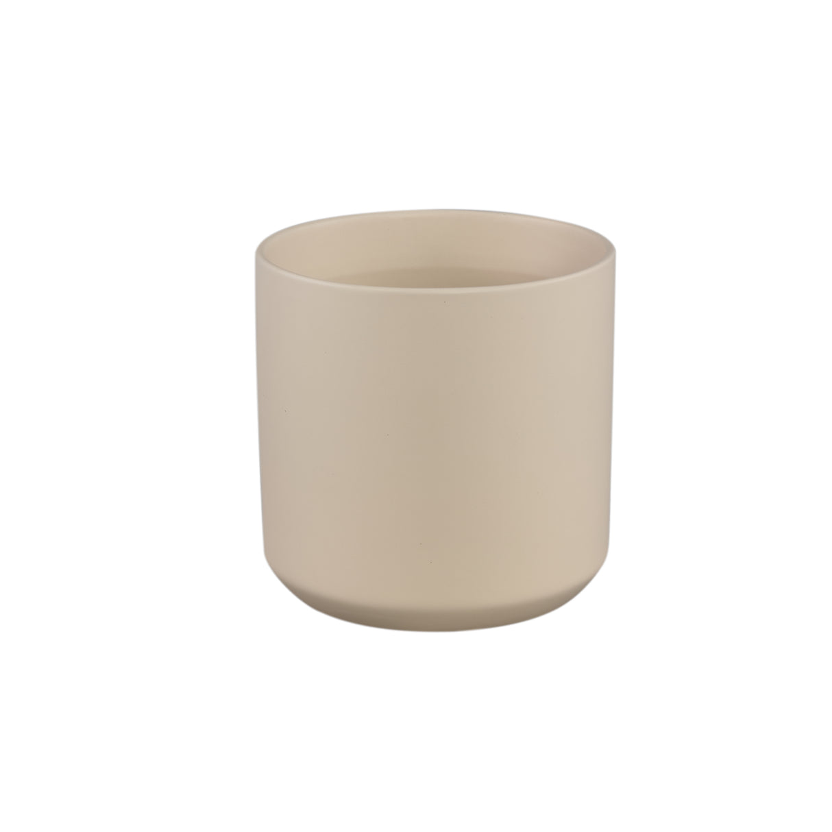 Flower Pot – Cream Surface, Round Shape, Ceramic Material, XL – Fatima | PTMD