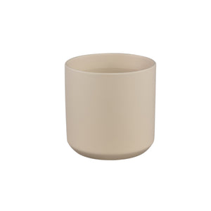 Flower Pot – Cream Surface, Round Shape, Ceramic Material, XL – Fatima | PTMD