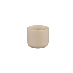 Flowerpot – Cream Surface, Round Shape, Ceramic Material, XXS – Fatima | PTMD