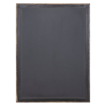 Wandpaneel – Linien Muster, MDF Holz, Schwarzer Farbton, L – Elasah | PTMD
