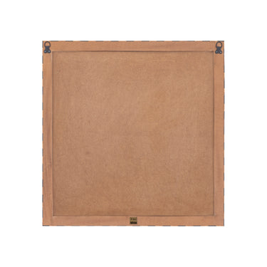 Wandpaneel – Rund Muster, MDF Holz, Brauner Farbton, S – Jordie | PTMD