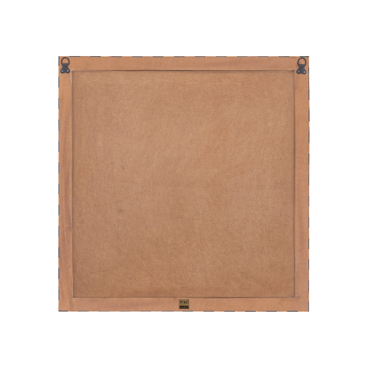 Wandpaneel – Rund Muster, MDF Holz, Brauner Farbton, S – Jordie | PTMD