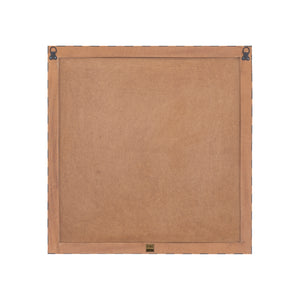 Wandpaneel – Rund Muster, MDF Holz, Brauner Farbton, S – Jordie | PTMD