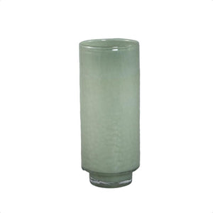 Vase – Mint Green Glass, Round Shape, Straight Foot, L – Hervy | PTMD