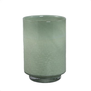 Vase – Mintgrünes Glas, Runde Form, Gerader Fuß, M – Hervy | PTMD