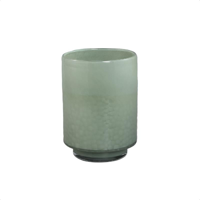 Vase – Mint Green Glass, Round Shape, Straight Base, S – Hervy | PTMD
