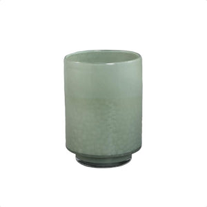 Vase – Mint Green Glass, Round Shape, Straight Base, S – Hervy | PTMD
