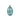 Oil lamp – Petrol-colored glass, Handmade, Tall Round Design – Adilia | PTMD