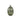 Oil Lamp – Moss Green, Glass, Handmade, Tall Round Design – Adilia | PTMD