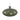 Oil Lamp - Moss Green, Glass, Handmade, Low Round Design - Adilia | PTMD