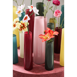 Vase – Cream-colored Glass, Round Shape, Small, M – Saelah | PTMD
