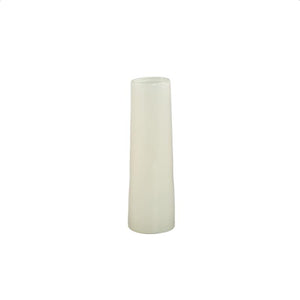 Vase – Cream Glass, Round Shape, Small, S – Saelah | PTMD