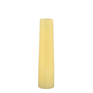 Vase – Runde Form, Glas Material, Gelb, M – Saelah | PTMD