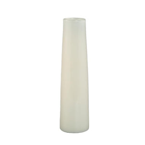 Vase – Runde Form, Glas Material, Creme, L – Saelah | PTMD