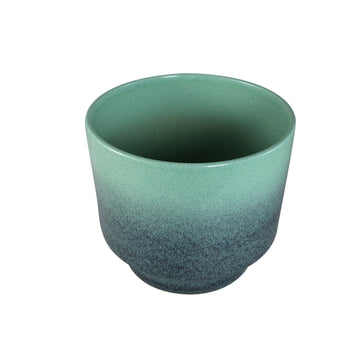 Pot – Ombre Design, Ceramic Material, Turquoise Color, XXS – Kyer | PTMD
